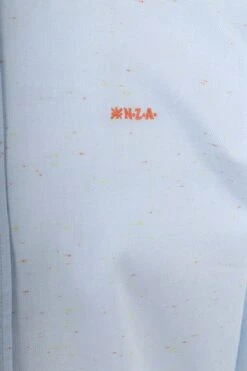 NZA Overhemd Roor Lichtblauw Melange -Kleding Kortingswinkel 76925 7