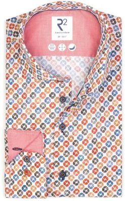 R2 Overhemd Print Multicolour