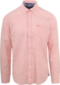 NZA Overhemd Rum Streep Roze -Kleding Kortingswinkel 76927 1 1
