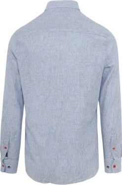 NZA Overhemd Rum Streep Blauw 11 NZA Overhemd Rum Streep Blauw -Kleding Kortingswinkel 76928 4