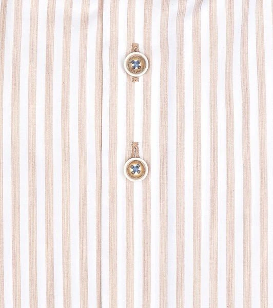 R2 Overhemd Strepen Beige 7 R2 Overhemd Strepen Beige - Afbeelding 5
