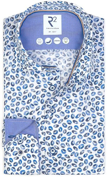 R2 Overhemd Stuur Blauw 3 R2 Overhemd Stuur Blauw