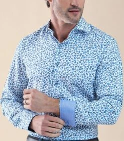 R2 Overhemd Stuur Blauw 10 R2 Overhemd Stuur Blauw -Kleding Kortingswinkel 76935 3