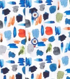 R2 Overhemd Meerkleurige Print -Kleding Kortingswinkel 76938 5