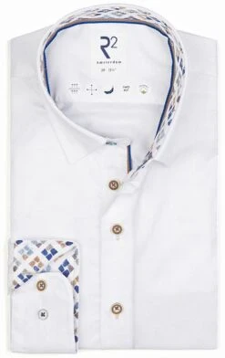 R2 Overhemd 2-Ply Wit