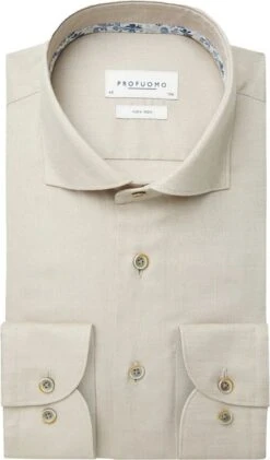 Profuomo Overhemd Beige