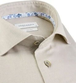 Profuomo Overhemd Beige 9 Profuomo Overhemd Beige -Kleding Kortingswinkel 76958 2 1