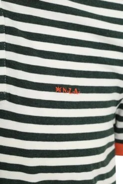 NZA Polo Ourauwhare Streep Groen -Kleding Kortingswinkel 76967 3