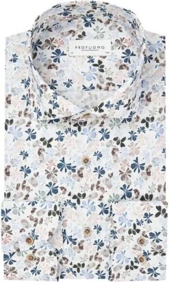Profuomo Overhemd Bloemen Multicolour -Kleding Kortingswinkel 76977 1 1