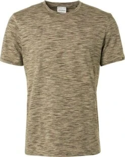 No-Excess No Excess T-Shirt Melange Multicolour Groen -Kleding Kortingswinkel 76998 5 1