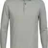 Profuomo Longsleeve Polo Lichtgroen 2 Profuomo Longsleeve Polo Lichtgroen -Kleding Kortingswinkel 77029 1
