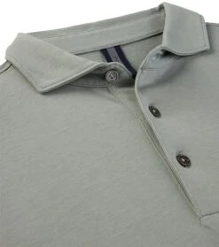 Profuomo Longsleeve Polo Lichtgroen -Kleding Kortingswinkel 77029 2 1