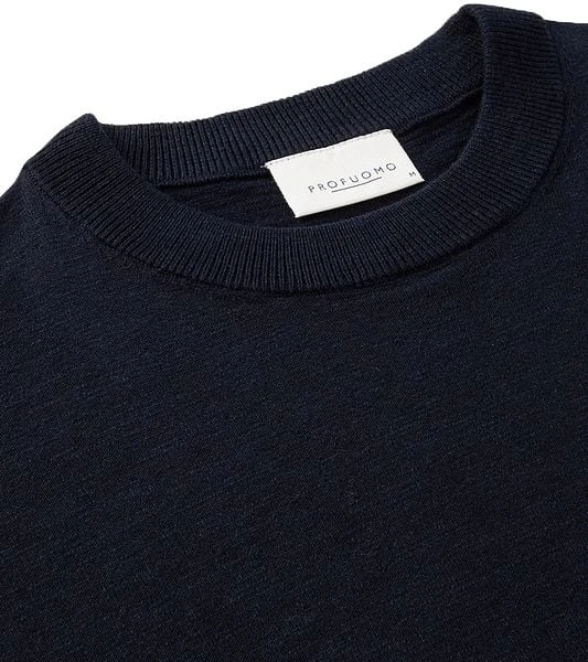 Profuomo Trui Linnen Navy 6 Profuomo Trui Linnen Navy - Afbeelding 4