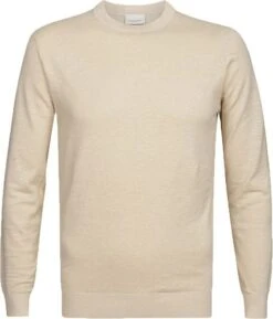 Profuomo Trui Linnen Beige 8 Profuomo Trui Linnen Beige -Kleding Kortingswinkel 77038 1 1