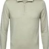 Profuomo Half Zip Trui Wol Groen