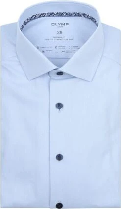 OLYMP Luxor Overhemd 24/Seven SL7 Lichtblauw 12 OLYMP Luxor Overhemd 24/Seven SL7 Lichtblauw -Kleding Kortingswinkel 77050 1 1