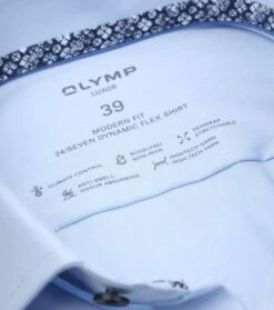 OLYMP Luxor Overhemd 24/Seven SL7 Lichtblauw 11 OLYMP Luxor Overhemd 24/Seven SL7 Lichtblauw -Kleding Kortingswinkel 77050 4