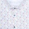 OLYMP Overhemd Level 5 24/seven SL7 Print Wit -Kleding Kortingswinkel 77071 1