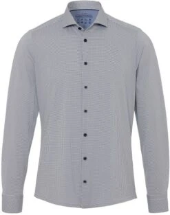 Pure The Functional Shirt Patroon Donkerblauw -Kleding Kortingswinkel 77074 1 1