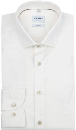OLYMP Level 5 Overhemd Off-White