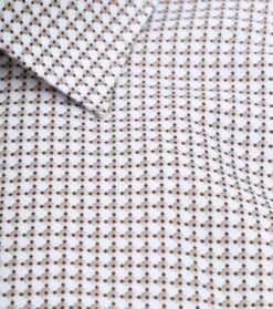OLYMP Level 5 Overhemd Print Beige -Kleding Kortingswinkel 77079 3 1