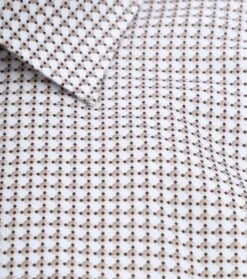OLYMP Level 5 Overhemd Print Beige -Kleding Kortingswinkel 77079 3