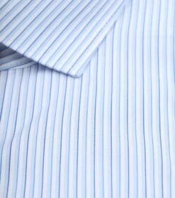 OLYMP Level 5 Overhemd Lichtblauw Streep -Kleding Kortingswinkel 77083 3 1