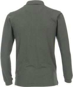 Casa Moda Longsleeve Polo Groen -Kleding Kortingswinkel 77090 3
