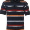 Casa Moda Poloshirt Strepen Navy -Kleding Kortingswinkel 77091 5