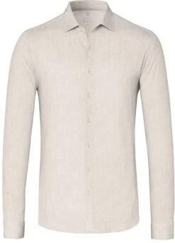 Desoto Overhemd Melange Beige -Kleding Kortingswinkel 77105 1 1
