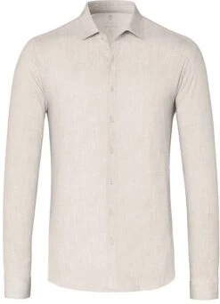 Desoto Overhemd Melange Beige