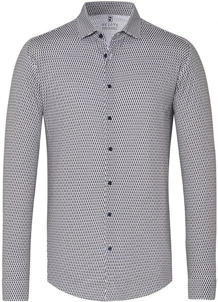 Desoto Overhemd Kubus Navy 3 Desoto Overhemd Kubus Navy