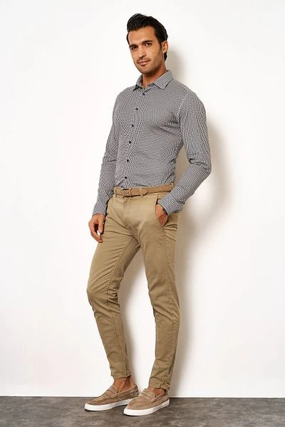 Desoto Overhemd Kubus Navy 4 Desoto Overhemd Kubus Navy - Afbeelding 2