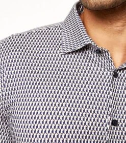 Desoto Overhemd Kubus Navy 12 Desoto Overhemd Kubus Navy -Kleding Kortingswinkel 77108 5