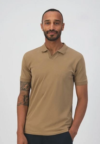 Dstrezzed Polo Bowie Bruin 7 Dstrezzed Polo Bowie Bruin - Afbeelding 5