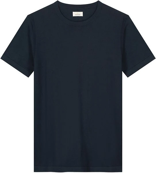 Dstrezzed Knitted T-shirt Donkerblauw 3 Dstrezzed Knitted T-shirt Donkerblauw