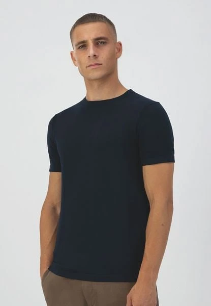 Dstrezzed Knitted T-shirt Donkerblauw 7 Dstrezzed Knitted T-shirt Donkerblauw - Afbeelding 5