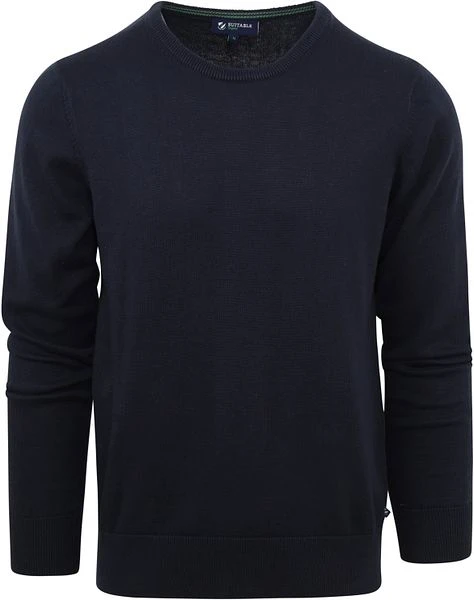 Suitable Respect Oinix Pullover O-Hals Navy 3 Suitable Respect Oinix Pullover O-Hals Navy