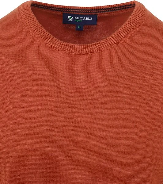 Suitable Respect Oinix Pullover O-Hals Oranje 5 Suitable Respect Oinix Pullover O-Hals Oranje - Afbeelding 3