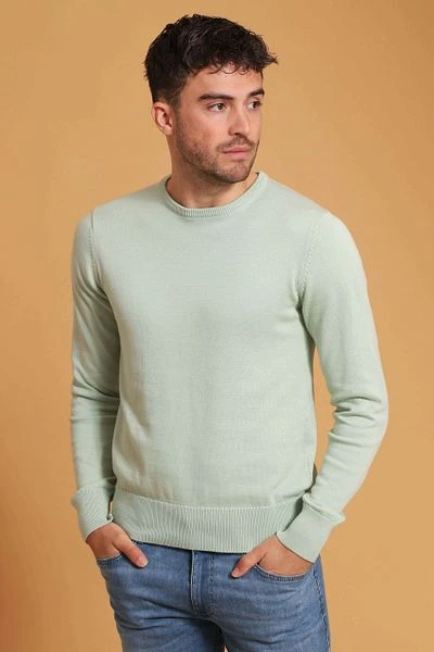 Suitable Respect Oinix Pullover O-Hals Lichtgroen 4 Suitable Respect Oinix Pullover O-Hals Lichtgroen - Afbeelding 2