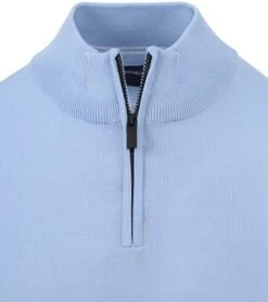 Suitable Half Zip Trui Lichtblauw 10 Suitable Half Zip Trui Lichtblauw -Kleding Kortingswinkel 77140 2