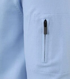 Suitable Half Zip Trui Lichtblauw 12 Suitable Half Zip Trui Lichtblauw -Kleding Kortingswinkel 77140 4