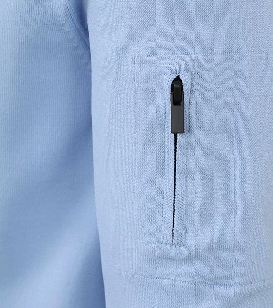 Suitable Half Zip Trui Lichtblauw 7 Suitable Half Zip Trui Lichtblauw - Afbeelding 5