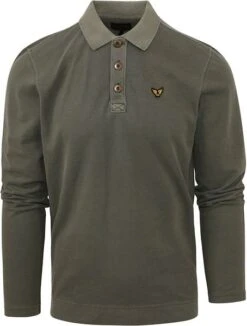 PME Legend Longsleeve Polo Groen
