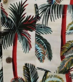 Scotch And Soda Shortsleeve Overhemd Palmbomen -Kleding Kortingswinkel 77184 3