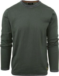 Scotch And Soda Pullover Wolmix Donkergroen