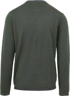 Scotch And Soda Pullover Wolmix Donkergroen -Kleding Kortingswinkel 77185 4