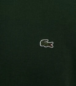 Lacoste Pullover Donkergroen 10 Lacoste Pullover Donkergroen -Kleding Kortingswinkel 77205 3