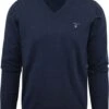 Gant Pullover Donkerblauw 1 Gant Pullover Donkerblauw -Kleding Kortingswinkel 77210 1
