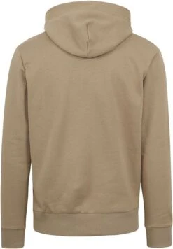 Gant Hoodie Tonal Shield Beige -Kleding Kortingswinkel 77213 4